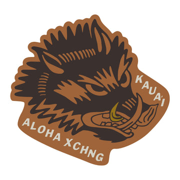 Lightning Boar Sticker