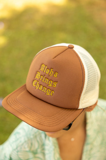 Old E ABC Foam Trucker