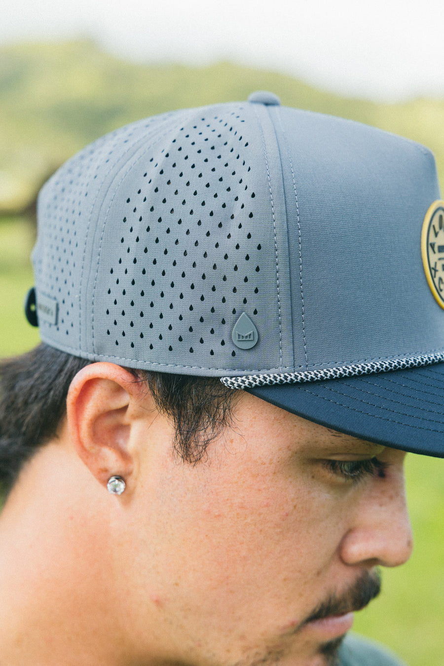 MELIN x AX Stamp Logo Hydro Odysea Rope Stealth - Charcoal/Black