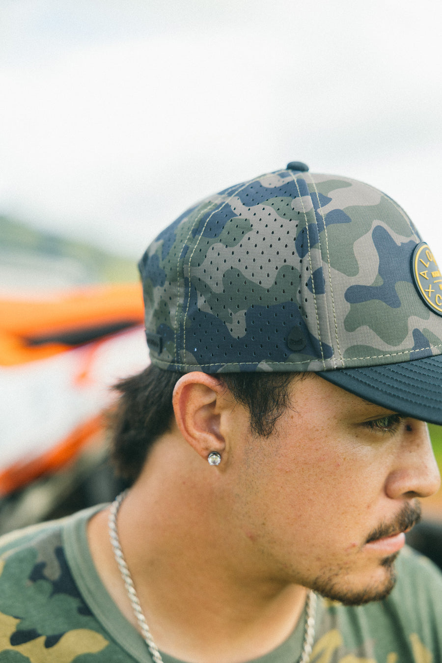 MELIN x AX Stamp Logo A-Game Hydro  - Olive Camo