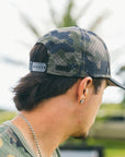 MELIN x AX Stamp Logo A-Game Hydro  - Olive Camo