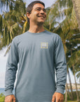 M's Maile Box Logo Longsleeve Tee