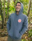 Koke'e Plum Zip Up Hoodie