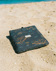 Kauai Map / Camo Beach Blanket