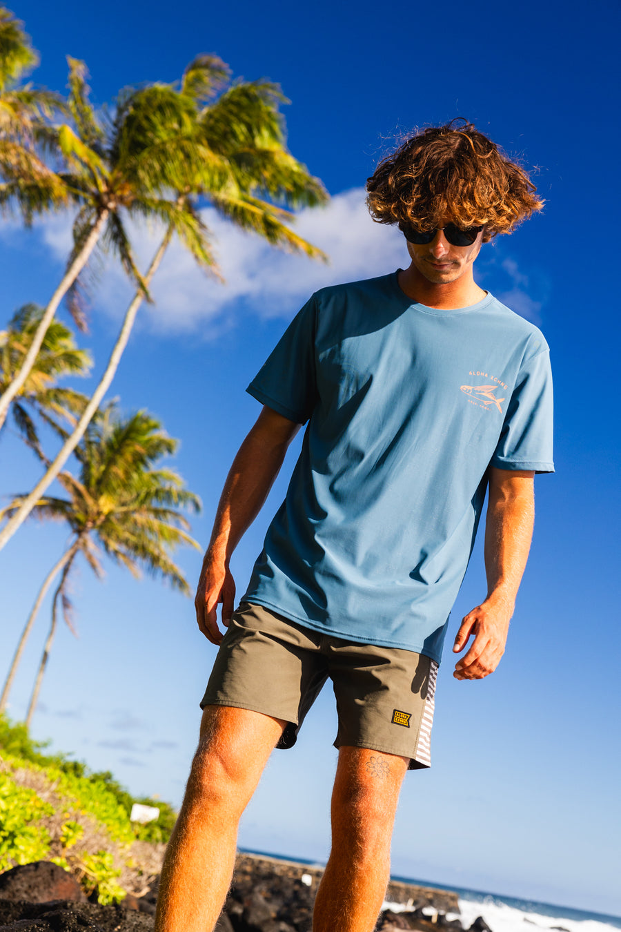 Malolo Double Shaka Sun Blocka UV Tee