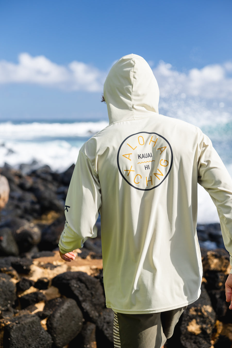 Stamp Double Shaka Sun Blocka UV Hoodie