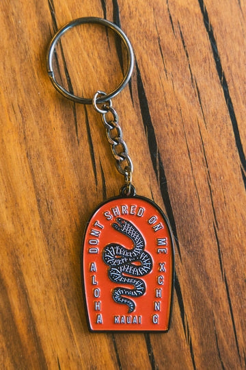 Don't Shred Keychain