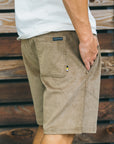 M's Take it Easy Short -Light Brown Corduroy