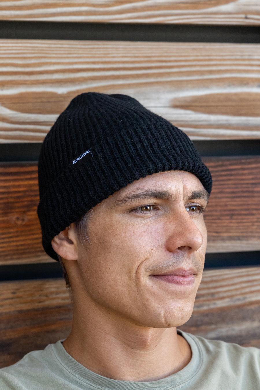 Deep Cuffed Beanie - Black