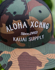 Kauai Supply Woodland Camo Trucker Hat