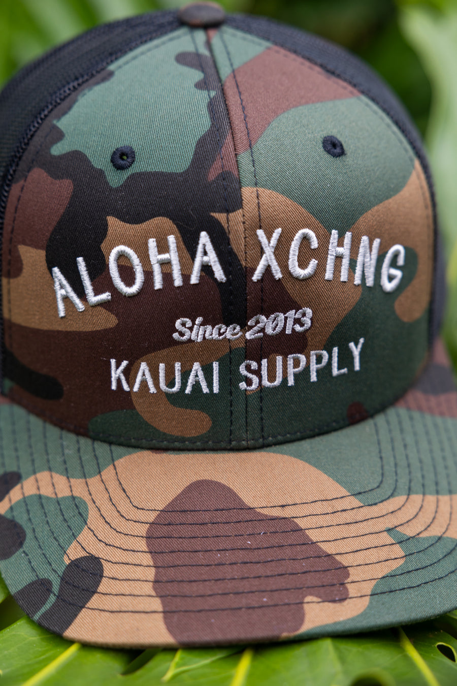 Kauai Supply Woodland Camo Trucker Hat