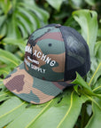 Kauai Supply Woodland Camo Trucker Hat