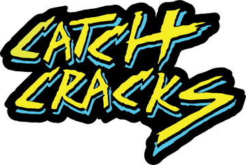 Catch Cracks Sticker