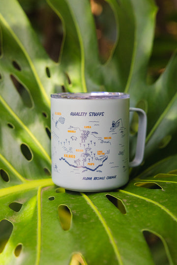 Kauai Map Camp Mug