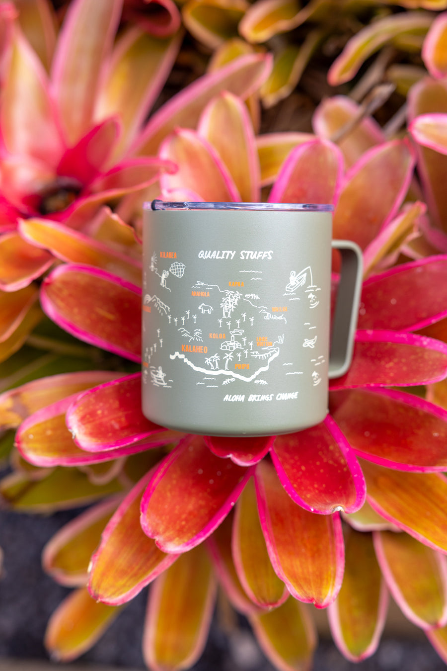 Kauai Map Camp Mug