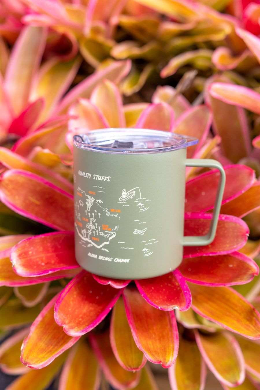 Kauai Map Camp Mug