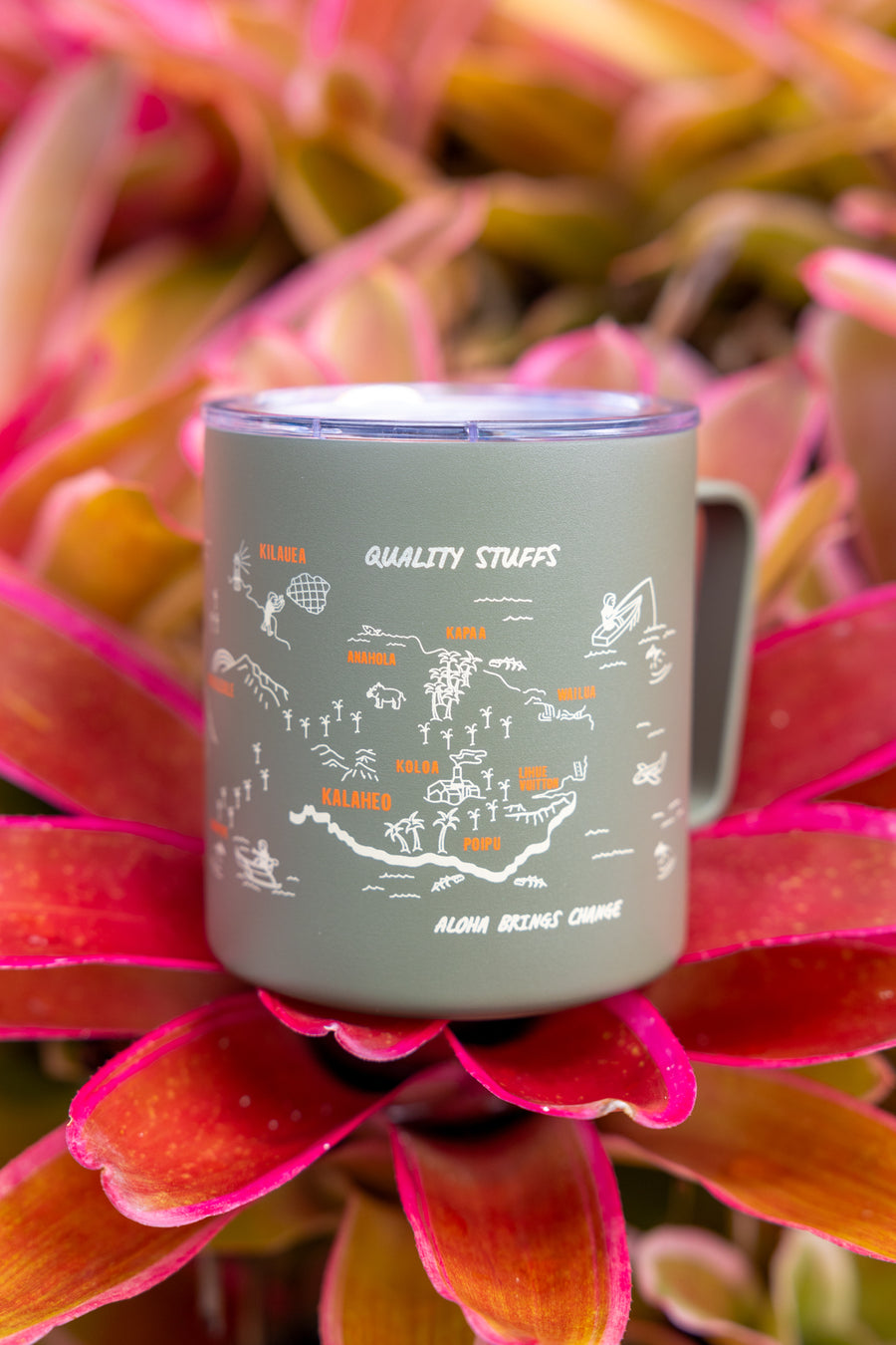 Kauai Map Camp Mug