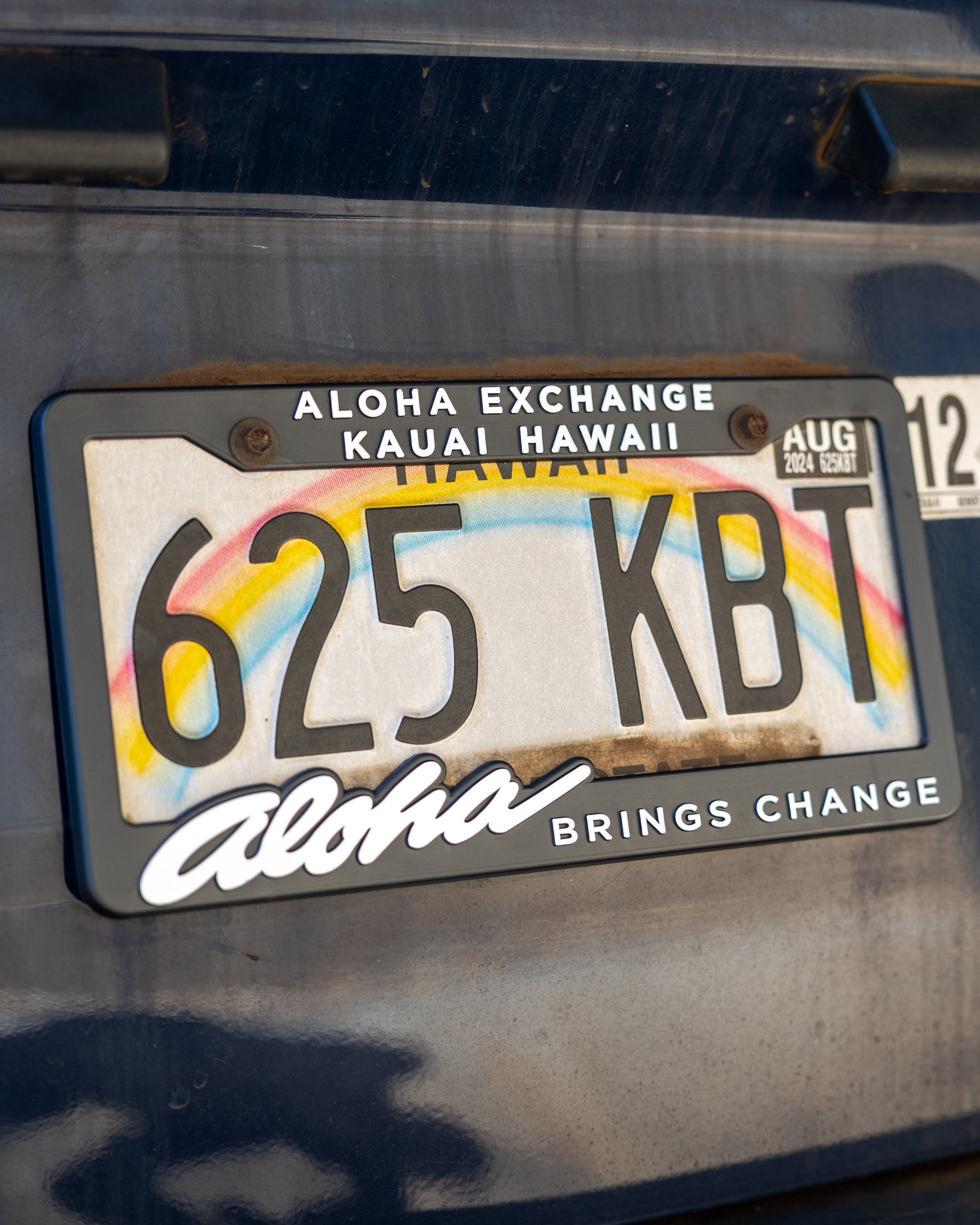 ABC License Plate Cover – Aloha Exchange