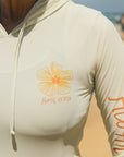 W's Hau Hibiscus Double Shaka Sun Blocka UV Hoodie