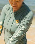 W's Puakenikeni Double Shaka Sun Blocka UV Hoodie