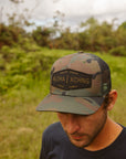Corpo Logo Structured Trucker - Camo