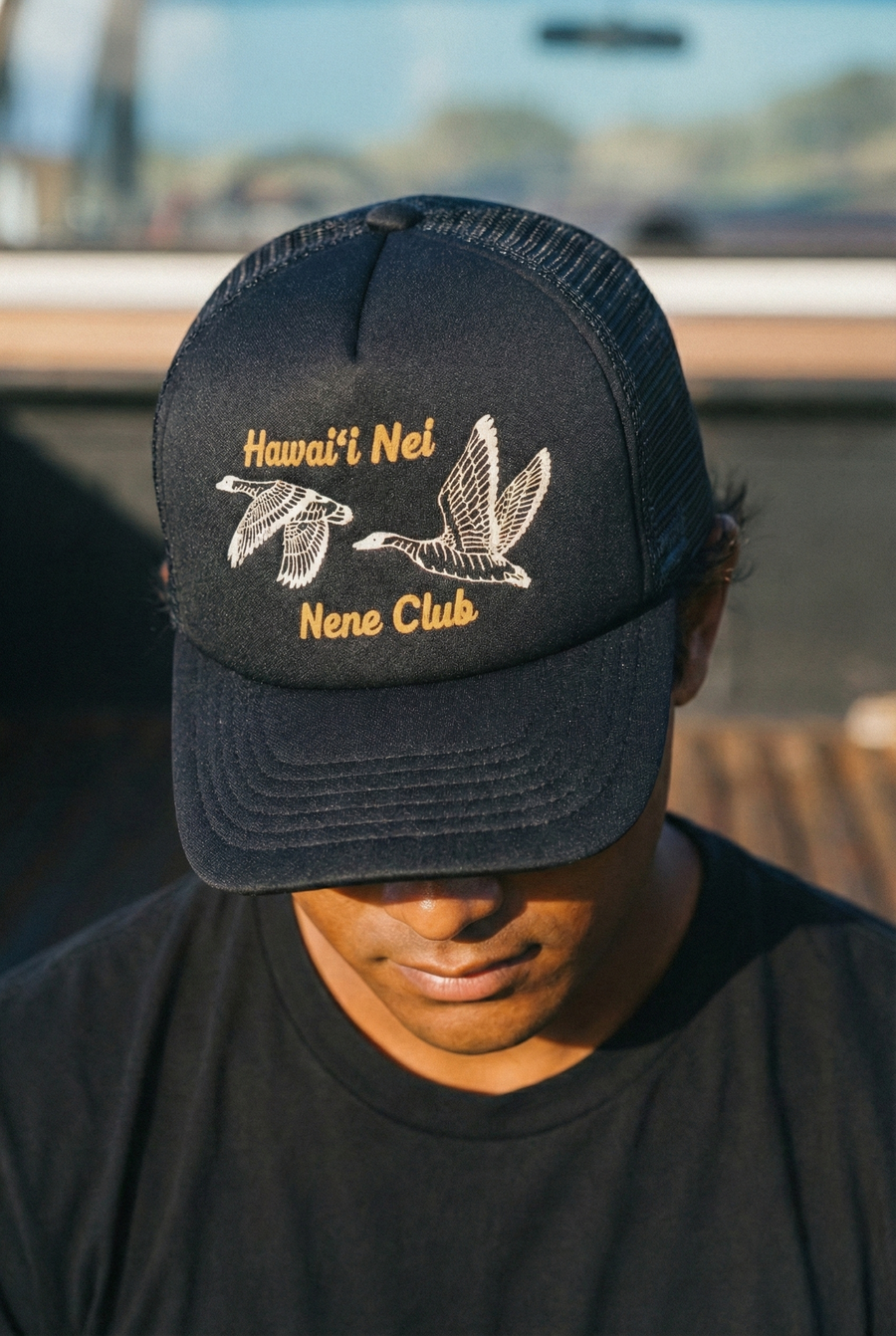 Da Adda Hawaii Nei Nene Club Trucker Hat
