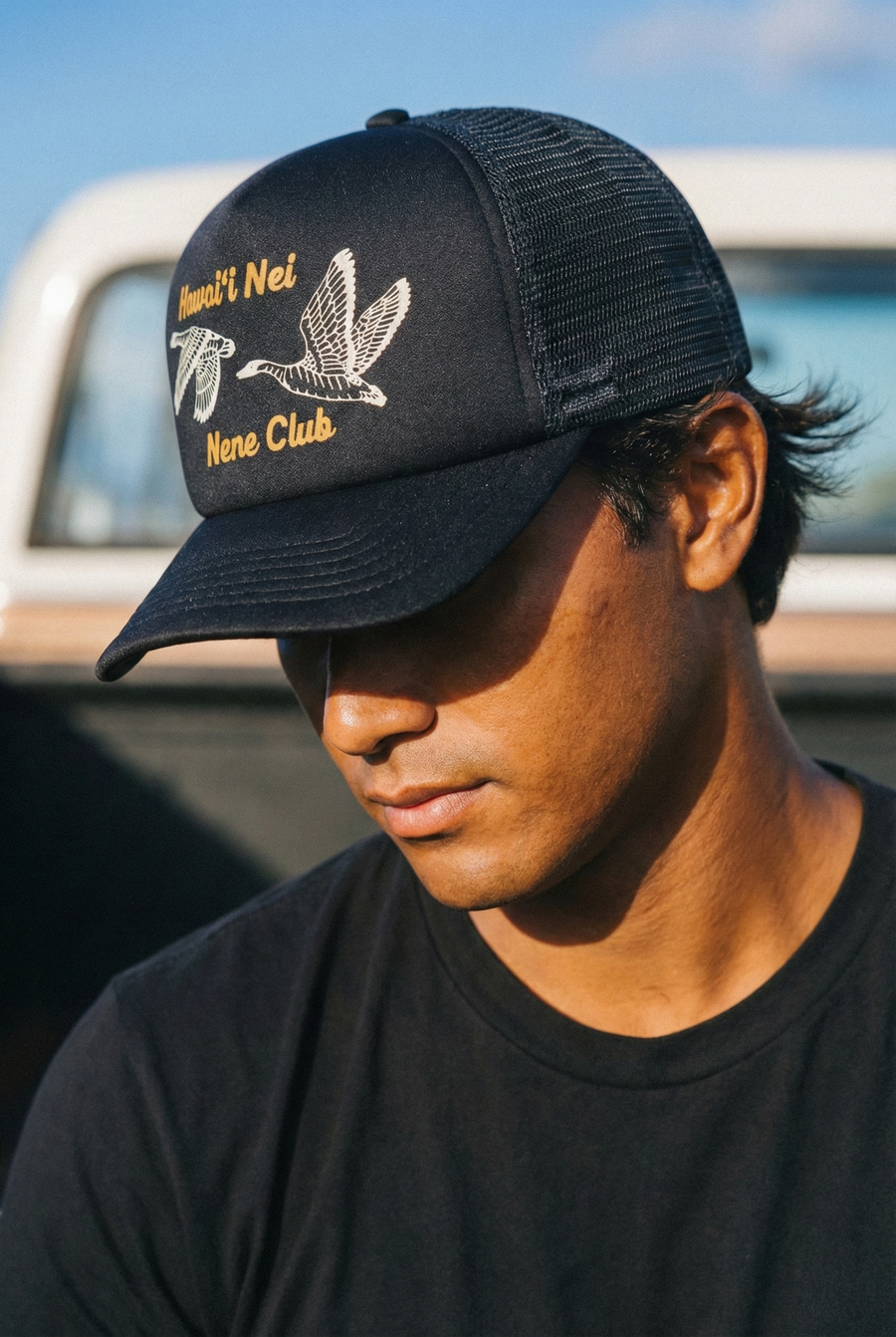Da Adda Hawaii Nei Nene Club Trucker Hat