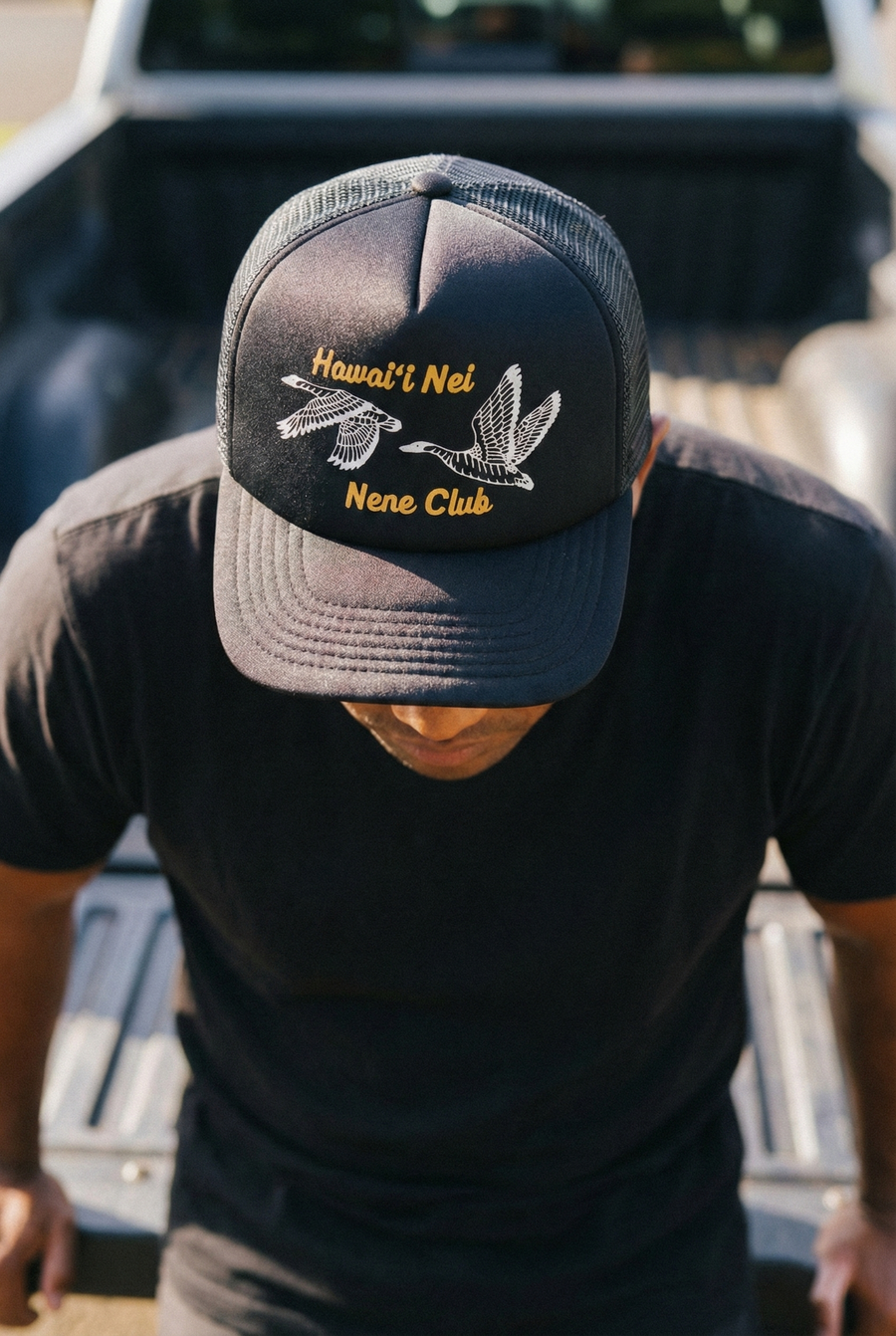 Da Adda Hawaii Nei Nene Club Trucker Hat