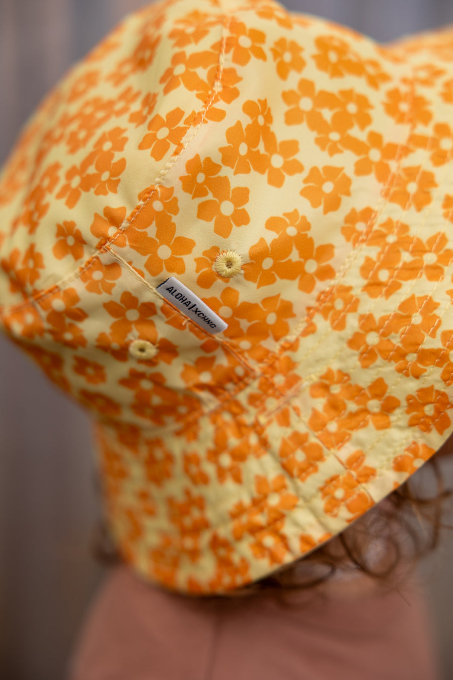 Kids Puakenikeni Reversible Bucket Hat