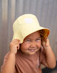 Kids Puakenikeni Reversible Bucket Hat