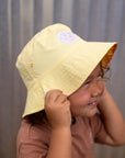 Kids Puakenikeni Reversible Bucket Hat