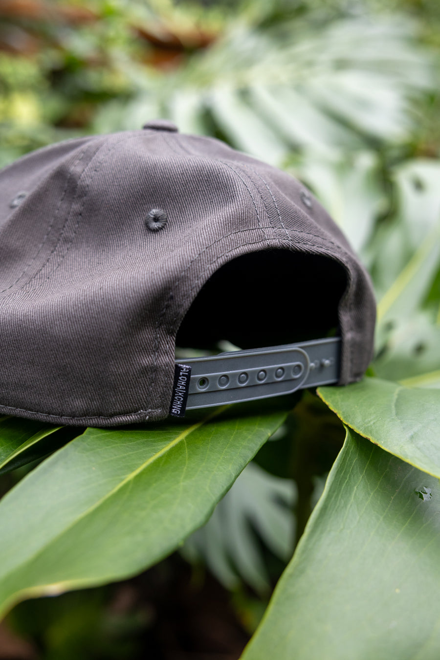 Stamp Logo Structured Snapback - Olive