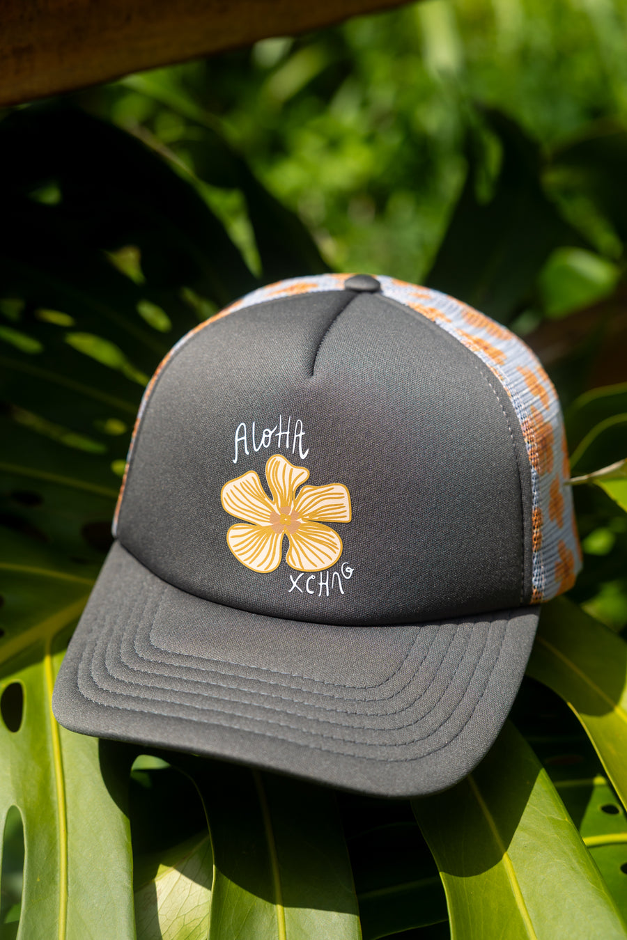 Hau Hibiscus Foam Trucker