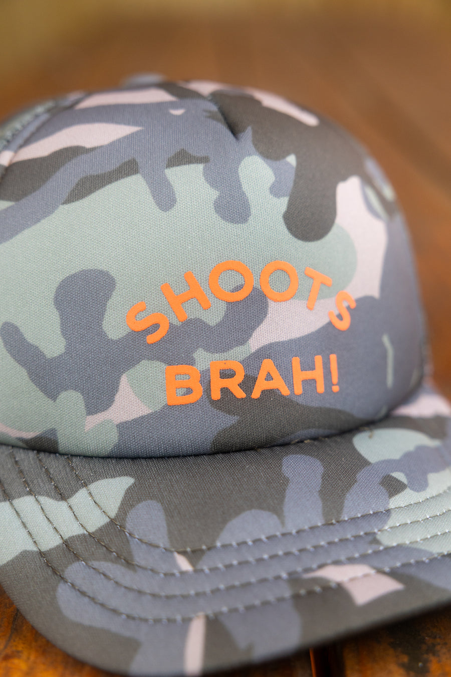 Shoots Brah Keiki Foam Trucker - Orange