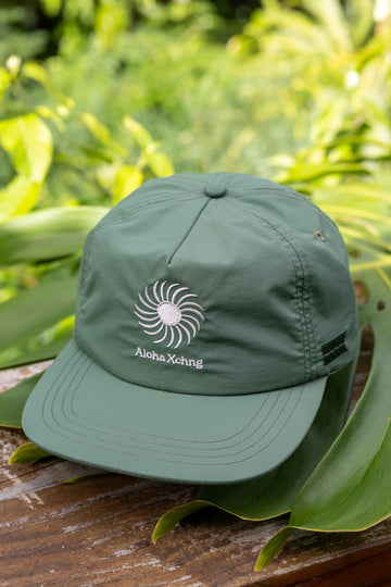 Koa Sun 5 Panel Unstructured Snapback