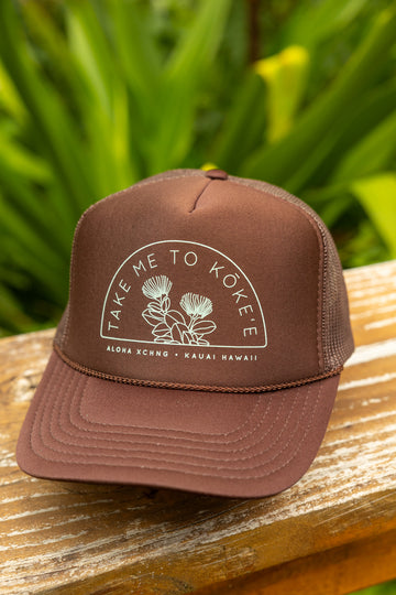 Take Me To Kokee Trucker Hat