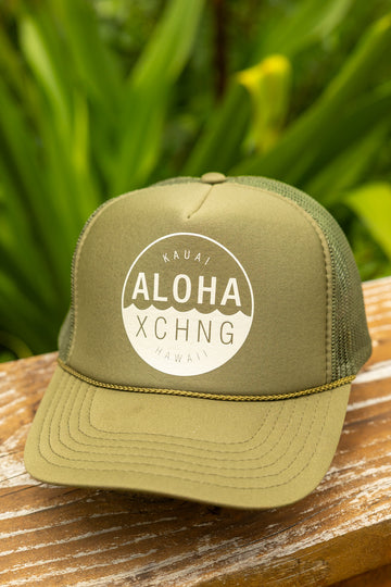Shop Logo Trucker Hat - Green