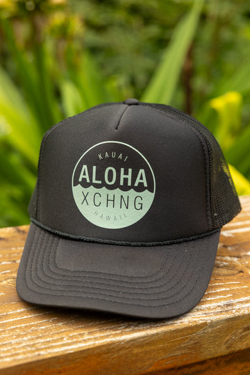 Shop Logo Trucker Hat - Black