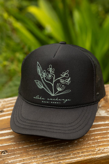 Floral Blosssom Youth Trucker Hat