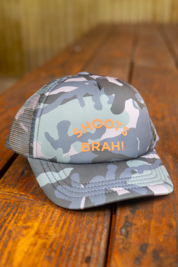 Shoots Brah Keiki Foam Trucker - Orange