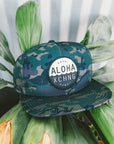 Shop Logo Structured Snapback - Camo