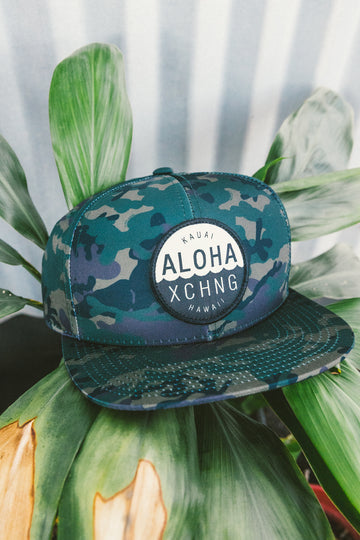 Shop Logo Structured Snapback - Camo