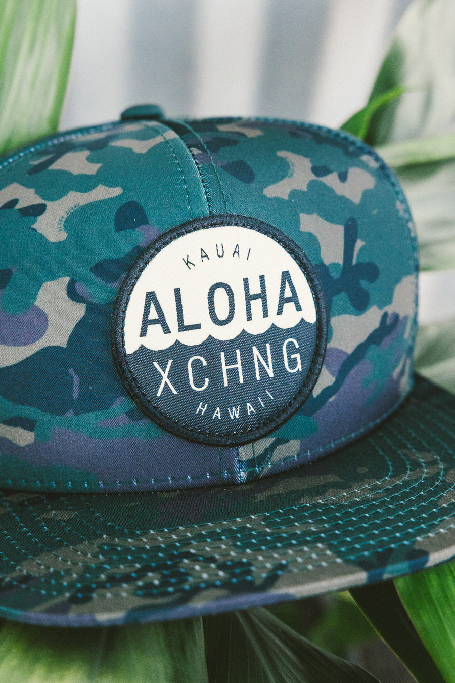 Shop Logo Structured Snapback - Camo