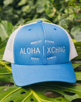 Corpo Structured Trucker Hat - Sky Blue