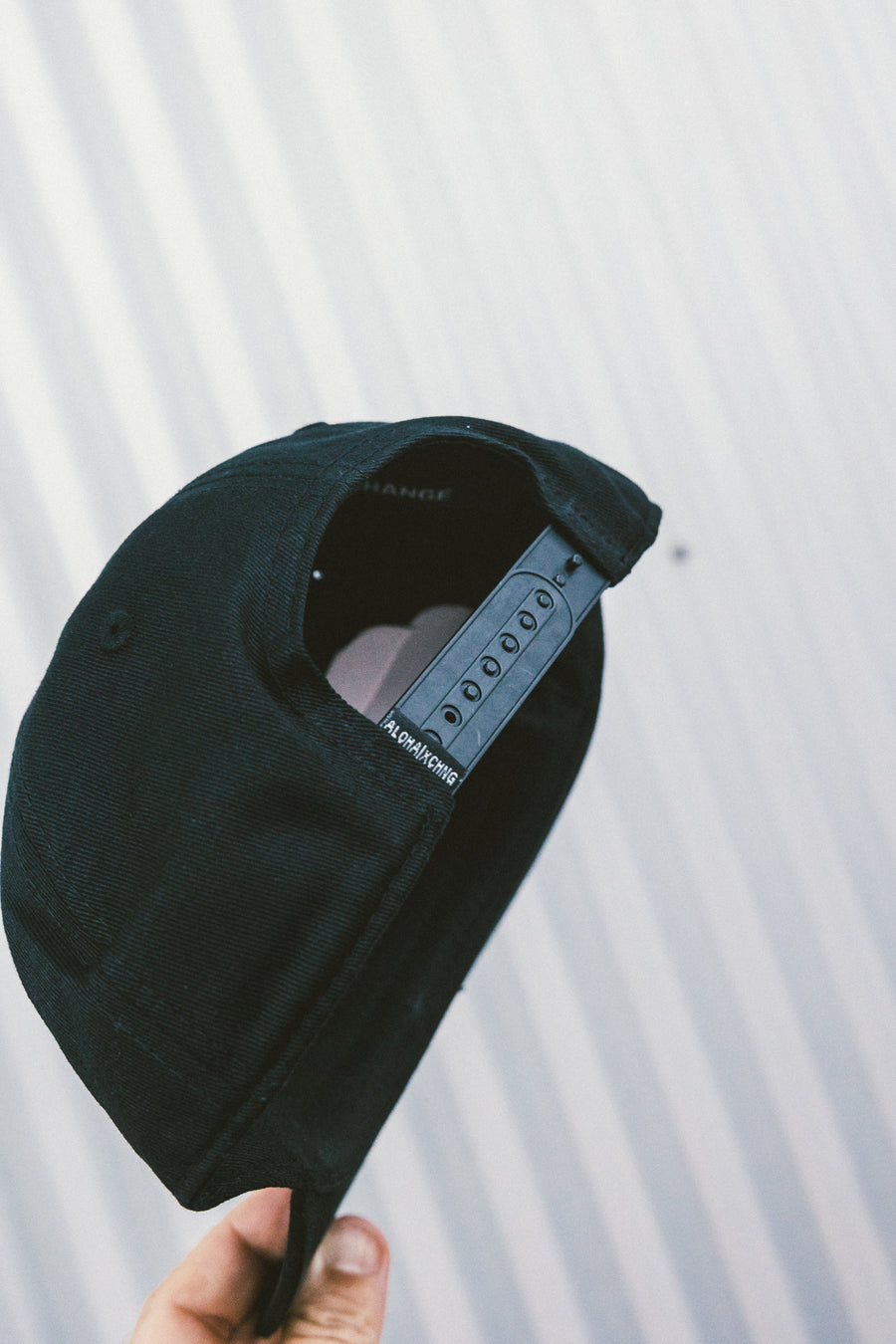 Shop Logo Structured Snapback - Black