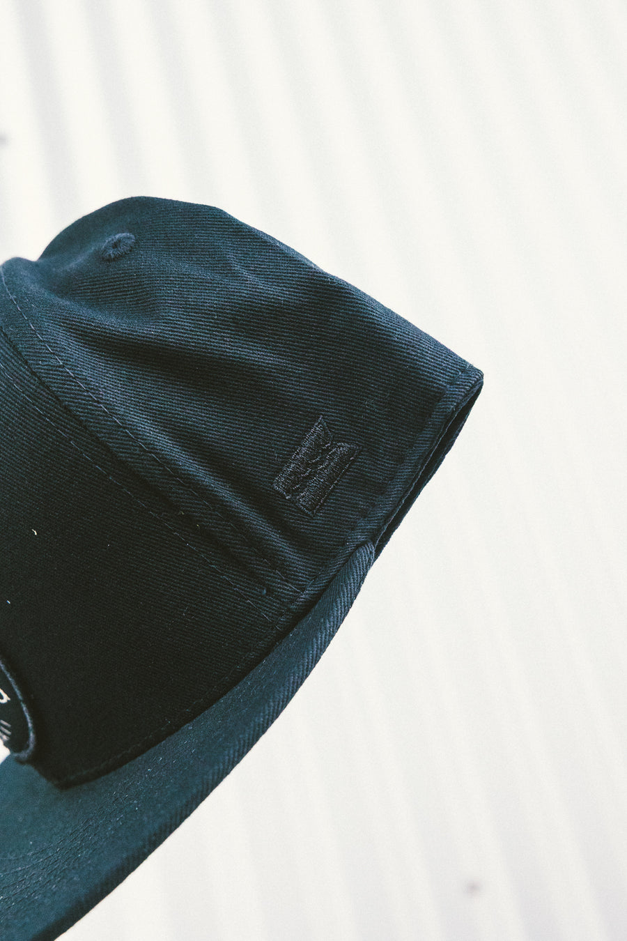 Shop Logo Structured Snapback - Black