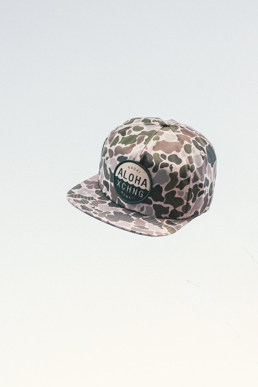 Nene Camo Shop Logo 5 Panel Unstructured Snapback
