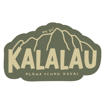 We Go Kalalau Sticker