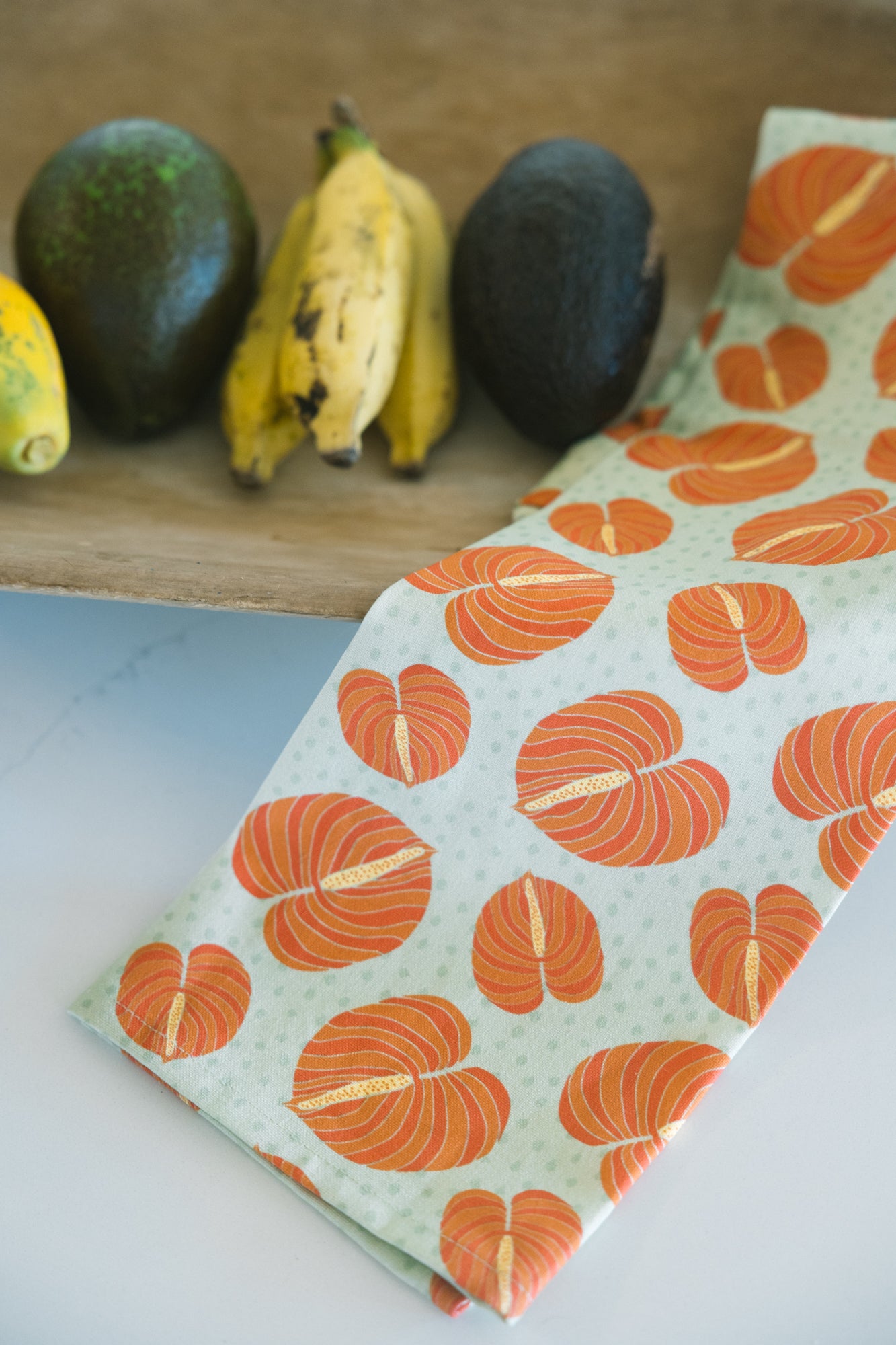Anthurium Tea Towel