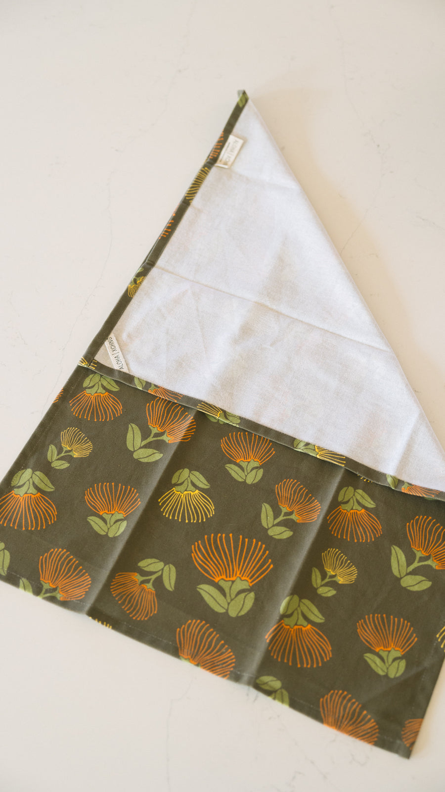 Brown Ohia Tea Towel